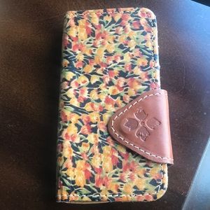 Patricia Nash IPhone case/wallet.
